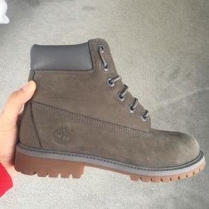 Timberland Gray Boots
